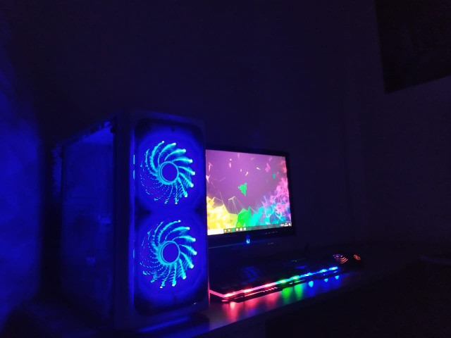 PC Gamer Completo i5 3470 8GB de Ram Placa de Video RX 550 4GB ddr5 Parcelo - Foto 2