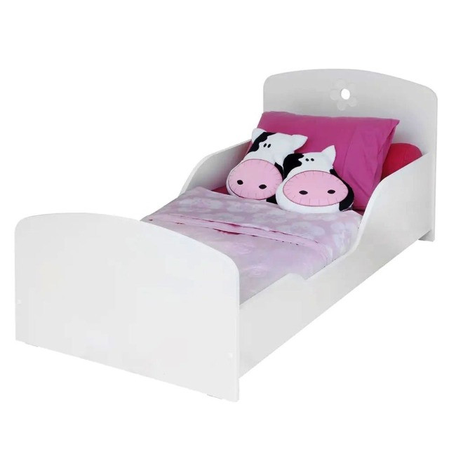 Cama Patchflower Junior 78 + Doss Colchão Júnior 78x162x12