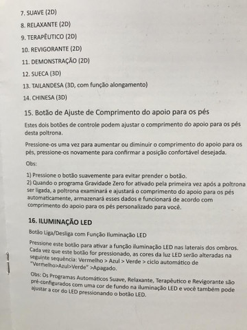 Poltrona massagem motorizada super confortável!! - Foto 6
