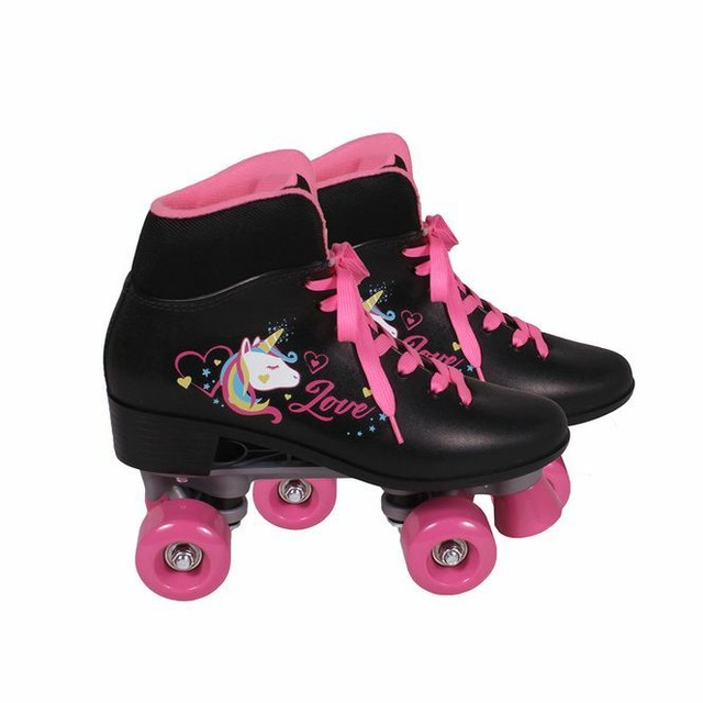 Patins Retrô Quad Love Unicórnio (PRONTA ENTREGA) - Foto 2