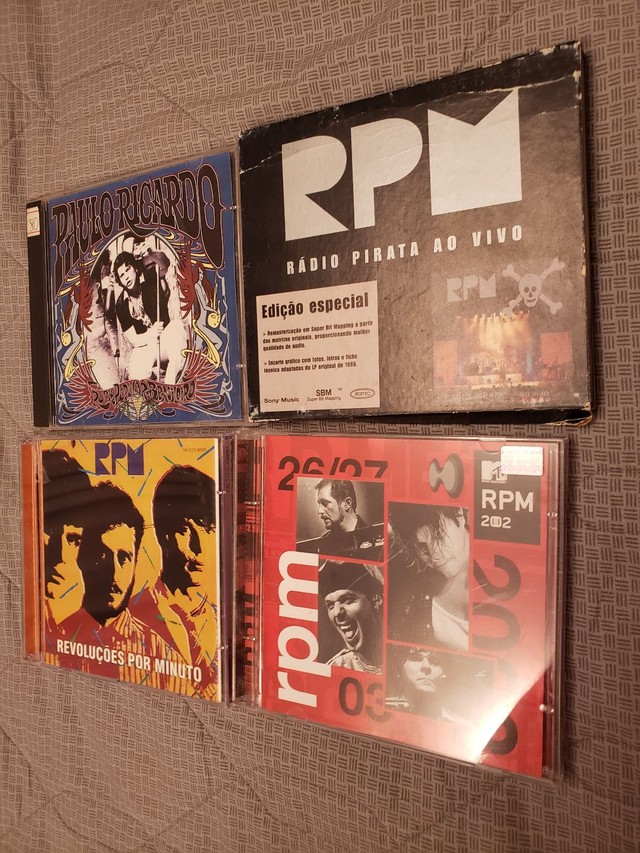 COMBO CDS RPM E PAULO RICARDO!!!!