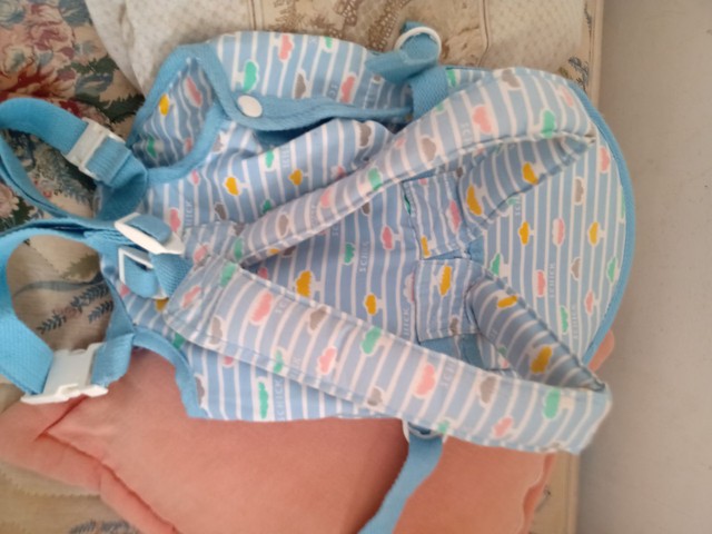 Bebê conforto + caguruzinho - Foto 6