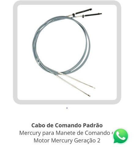 Cabo comando Padrao Mercury 