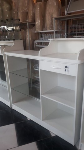 Balcão Caixa Vitrine 1,20x1,00x0,40 (Leia a Descrição)