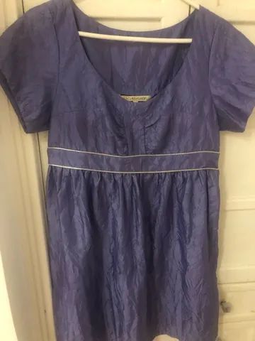 Vestido de seda lilás  - Foto 5