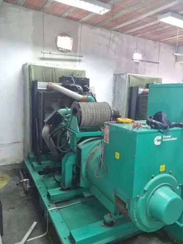 Gerador de Energia 375/360/350 KVA Cummins 2014 Motor Cummins Painel de Comando Digital