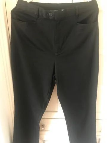 Calça preta de brim  - Foto 2