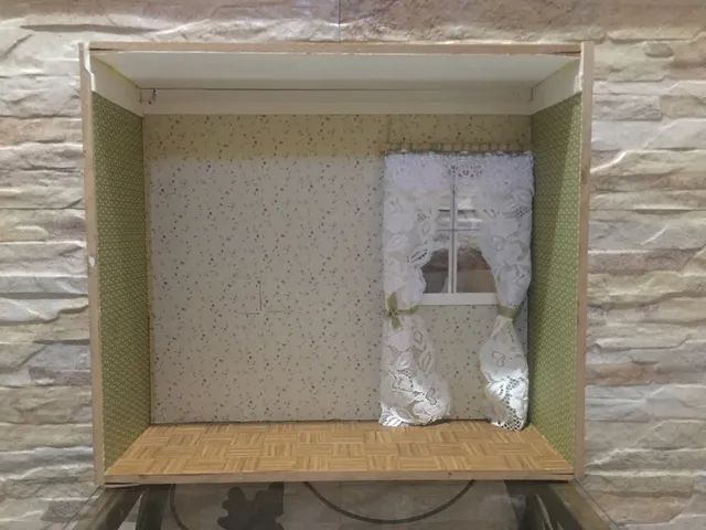 Casinha de Bonecas em Madeira 