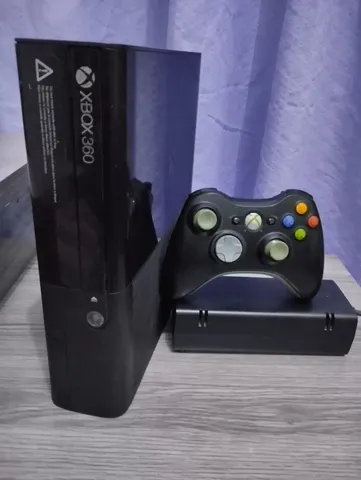 Xbox 360 Desbloqueado (lt 3.0) + 3 Controles E 14 Jogos - Escorrega o Preço