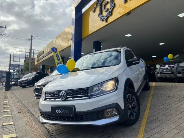 Saveiro Cross 1.6 Cabine Estendida Completa Baixo KM!!!