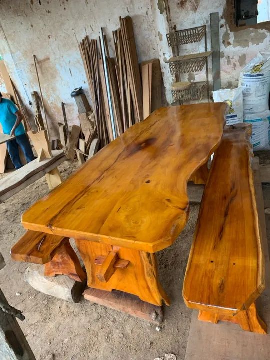 Mesa rústica  - Foto 2