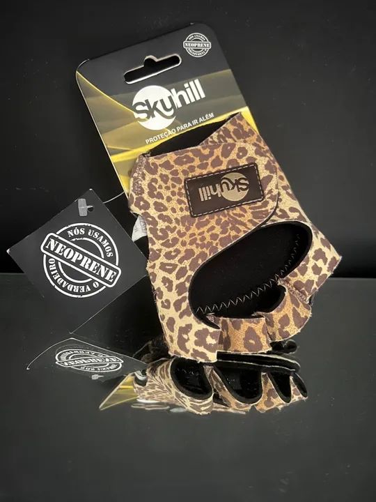 Luvas de Ginástica Estampadas Skyhill - Tamanho M