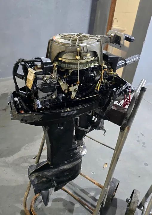 Motor de Popa Mercury 25hp sea Pro ano 2005 - Foto 5