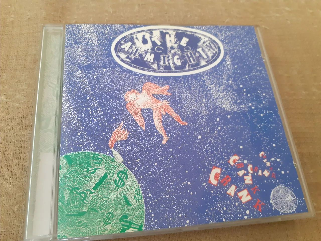 CD The Almighty - Crank importado Europa Pantera Metal Groove