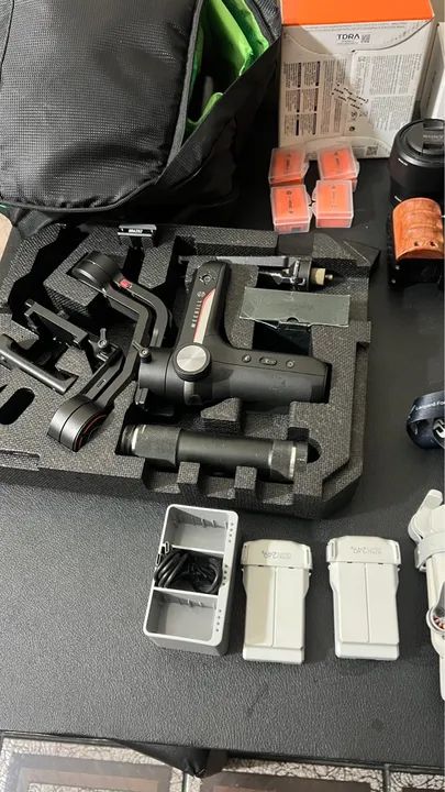 Kit Filmaker Sony zv e 10 + Dji mini 3 com tela - Foto 4