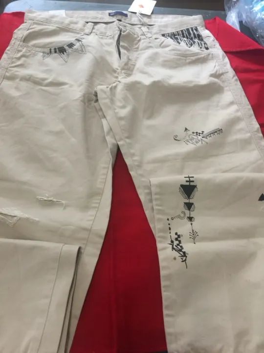 Calça de sarja Gap