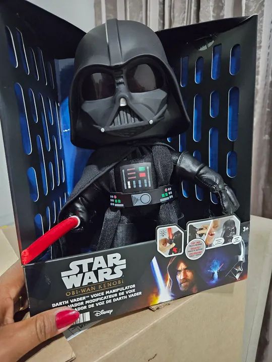 Boneco Darth Vader Falante Star Wars - Obi-Wan Kenobi