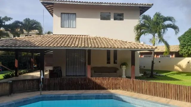 Alugo em Guarajuba uma excelente casa de 2 pavimentos, com piscina, 4 suítes e e 1 quarto - Foto 4
