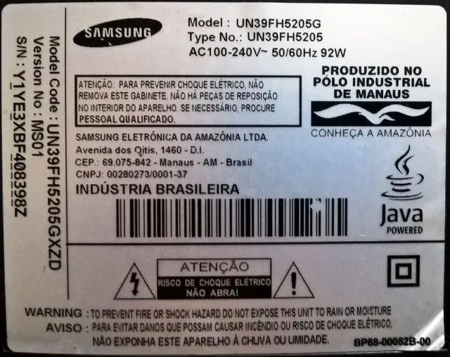 Samsung UN39FH5205G 39" Lcd TV - Leia... - Foto 6