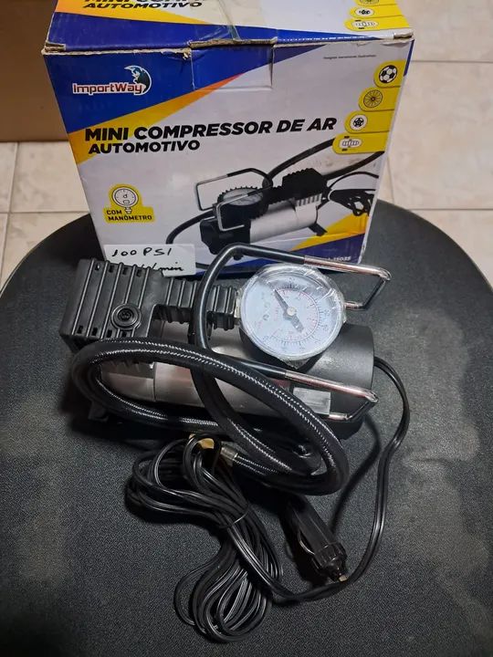 Mini compressor ar automotivo  - Foto 5