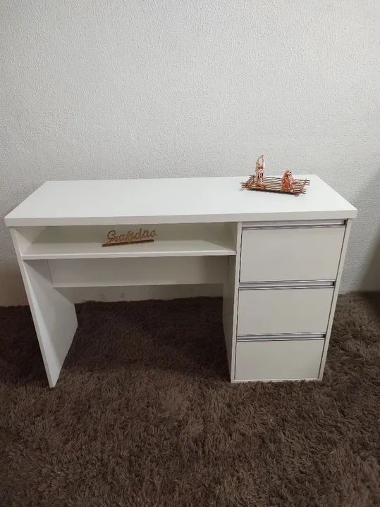 Mesa com gavetas para manicure / MDF - Foto 4