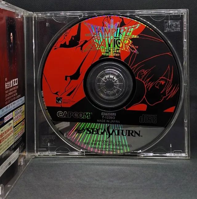 Vampire Savior (Darkstalkers 3) - Sega Saturno - Original Japonês