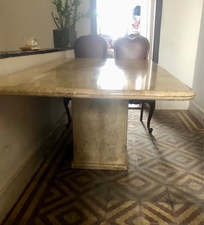 Baixou!!! Mesa de Mármore Legítimo 