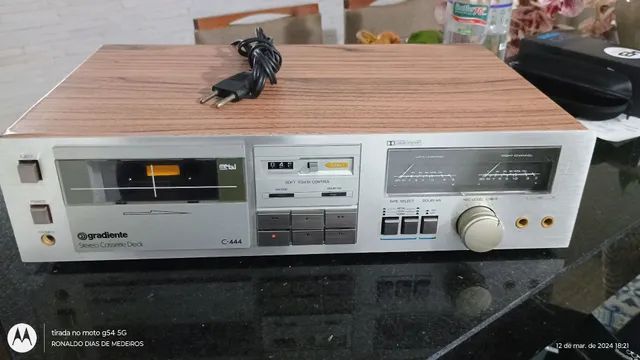 Tape deack gradiente c444 NÃO GRAVA - Foto 5