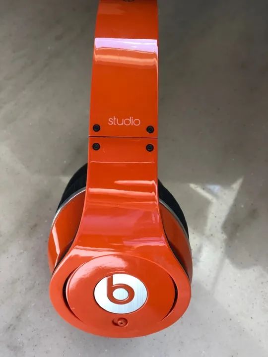Beats Studio DR dre .  - Laranja