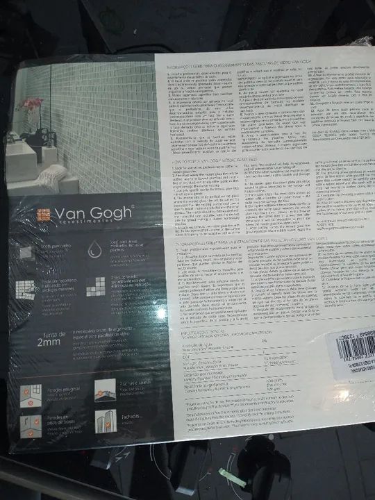 Pastilha Eco Hexagonal Cinza Claro 26x31cm Van Gogh - Foto 3