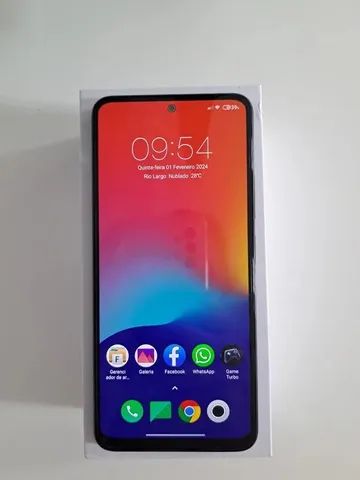 Smartphone Xiaomi Note 12 4G 256GB - 8GB Ram (Versao Global) (Onyx Gray)