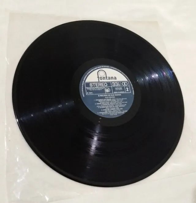 LP Elis Regina - O Melhor De Elis. (P-1979). Vinil em Excelente Estado de Conservação. - Foto 4