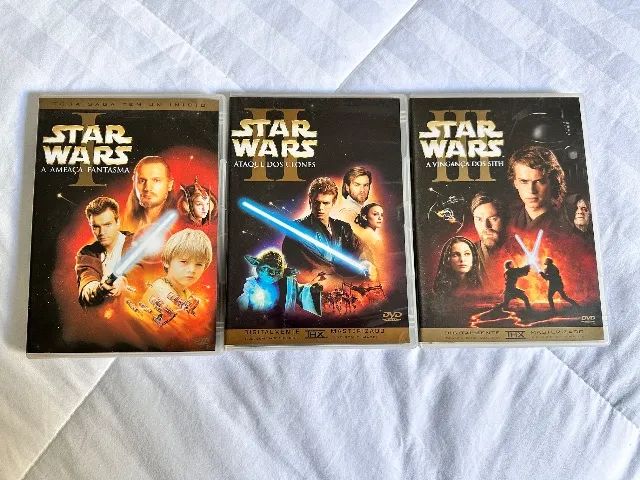 Coleção Star Wars - Nova Trilogia - DVDs
