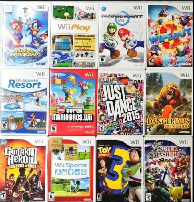 Wii e Gamecube Jogos 