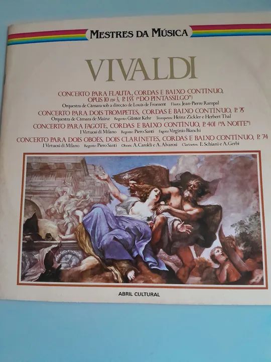 VIVALDI - MESTRES DA MÚSICA (Abril Cultural)