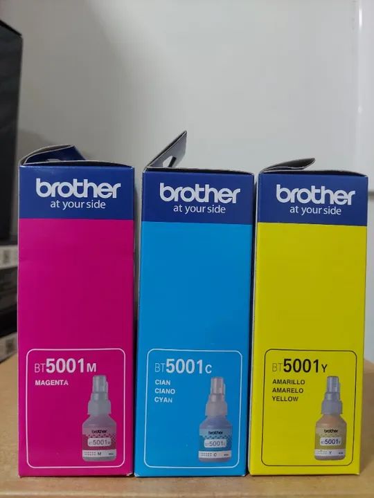 Refil Tinta Brother BT5001Y/ BT5001C/ BT5001M - Foto 3