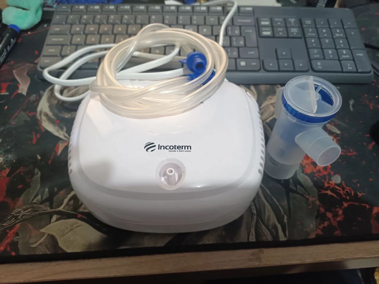Incoterm Inalador Nebulizador Portátil Saúde e Bem-Estar