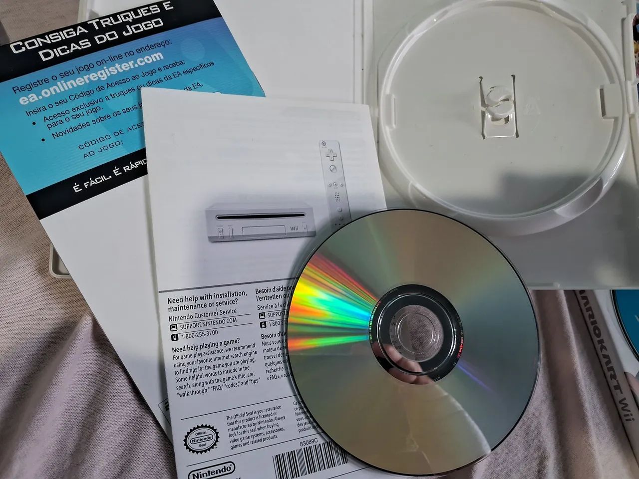 Mario Kart Wii original + Volante - Foto 2