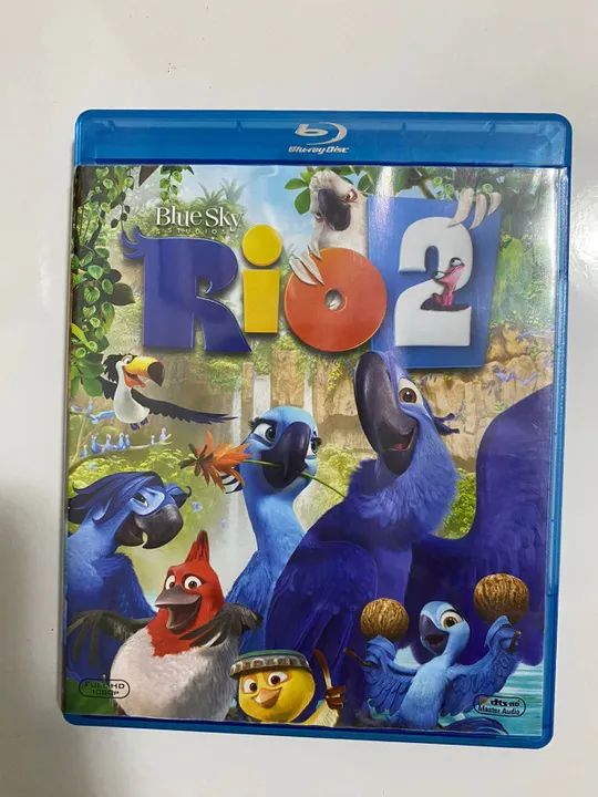 Blu ray ORIGINAL - Rio 2 - NOVO