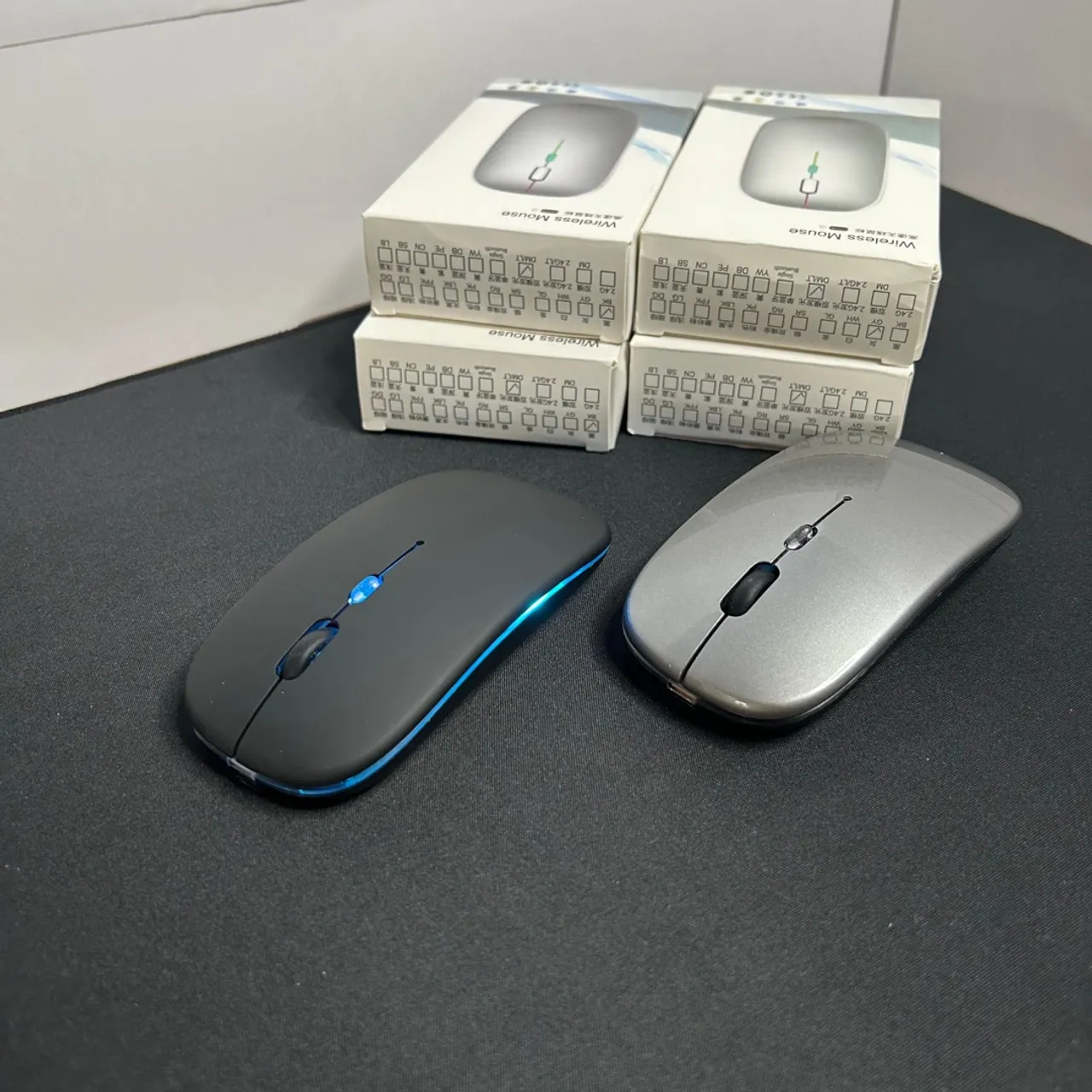 Mouse Gamer sem fio com RGB