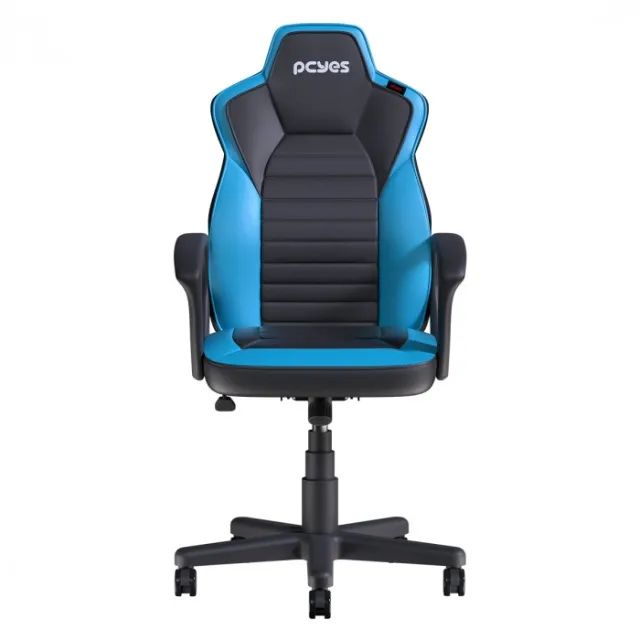 Cadeira Gamer PCYes Mad Racer STI Turbo Arctic Blue - WZetta - Foto 2