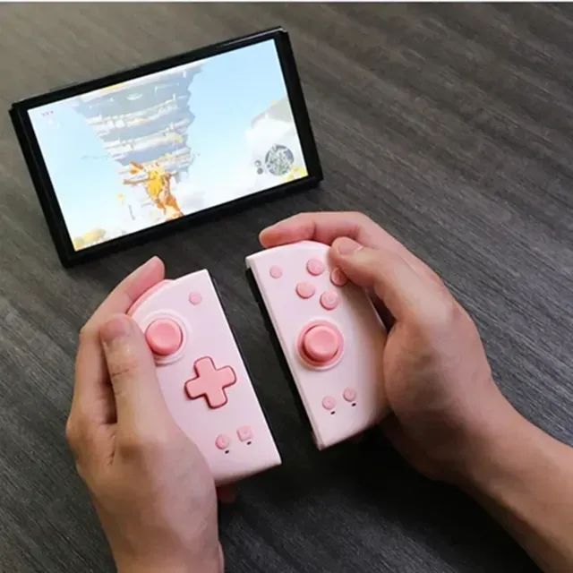 Controle Mobapad M6 HD Rosa - Edição Premium com Joysticks Hall e Vibração HD - Foto 2