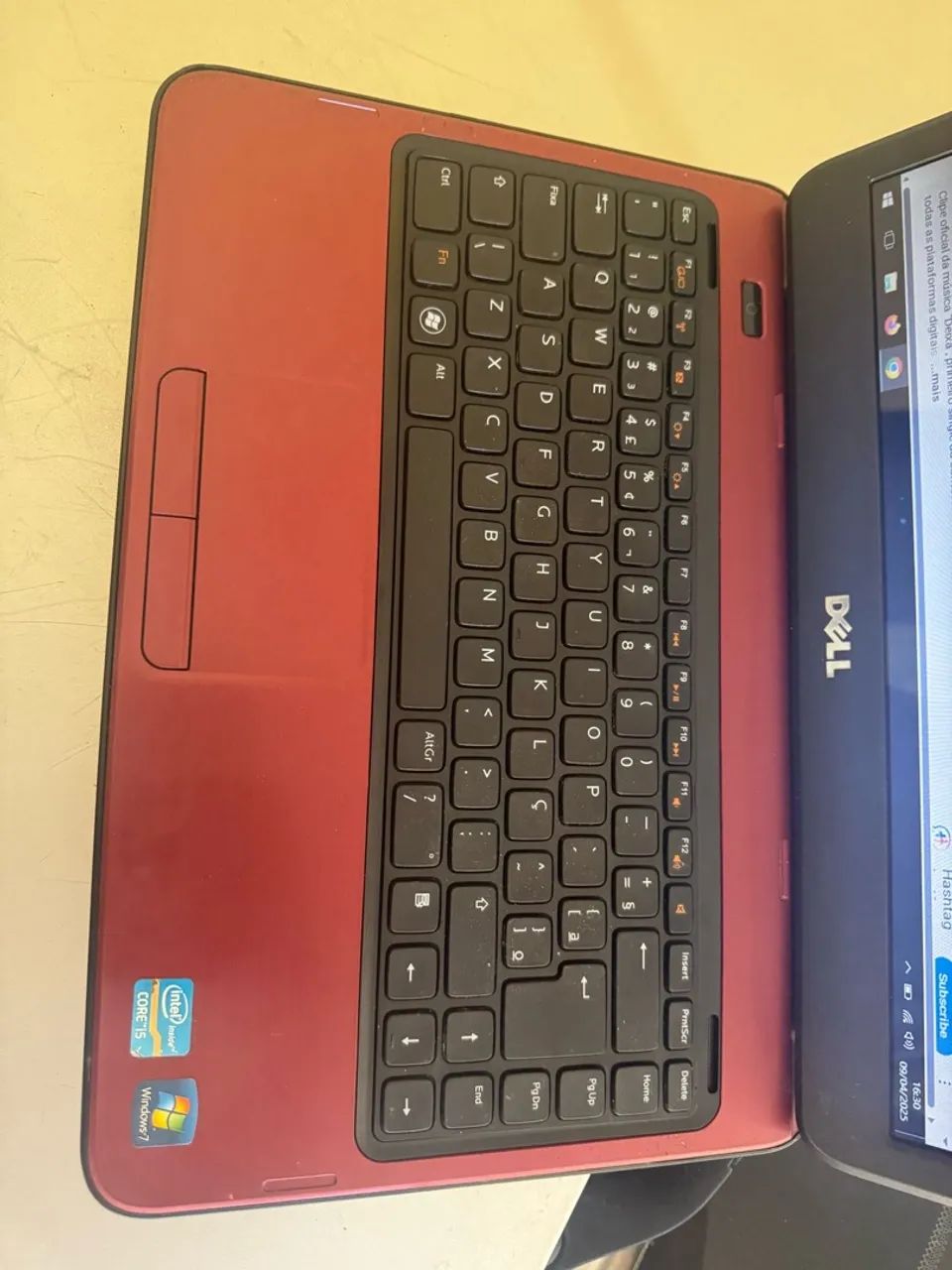 Notebook Dell core i5 , bateria ruim 