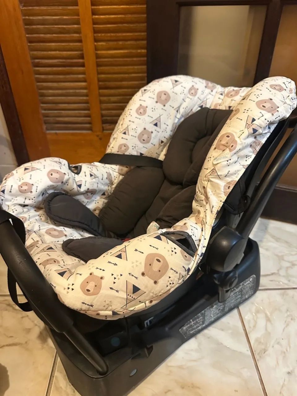 Carrinho de bebê + Moisés + bebê conforto  - Foto 5
