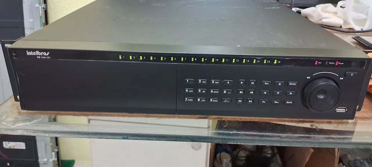 Gravador de Vídeo Intelbras VD 16M 480