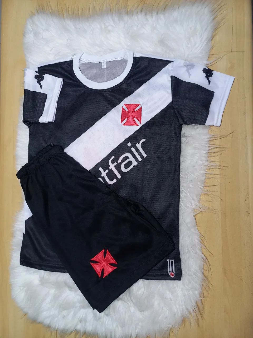Conjunto Infantil do Vasco 