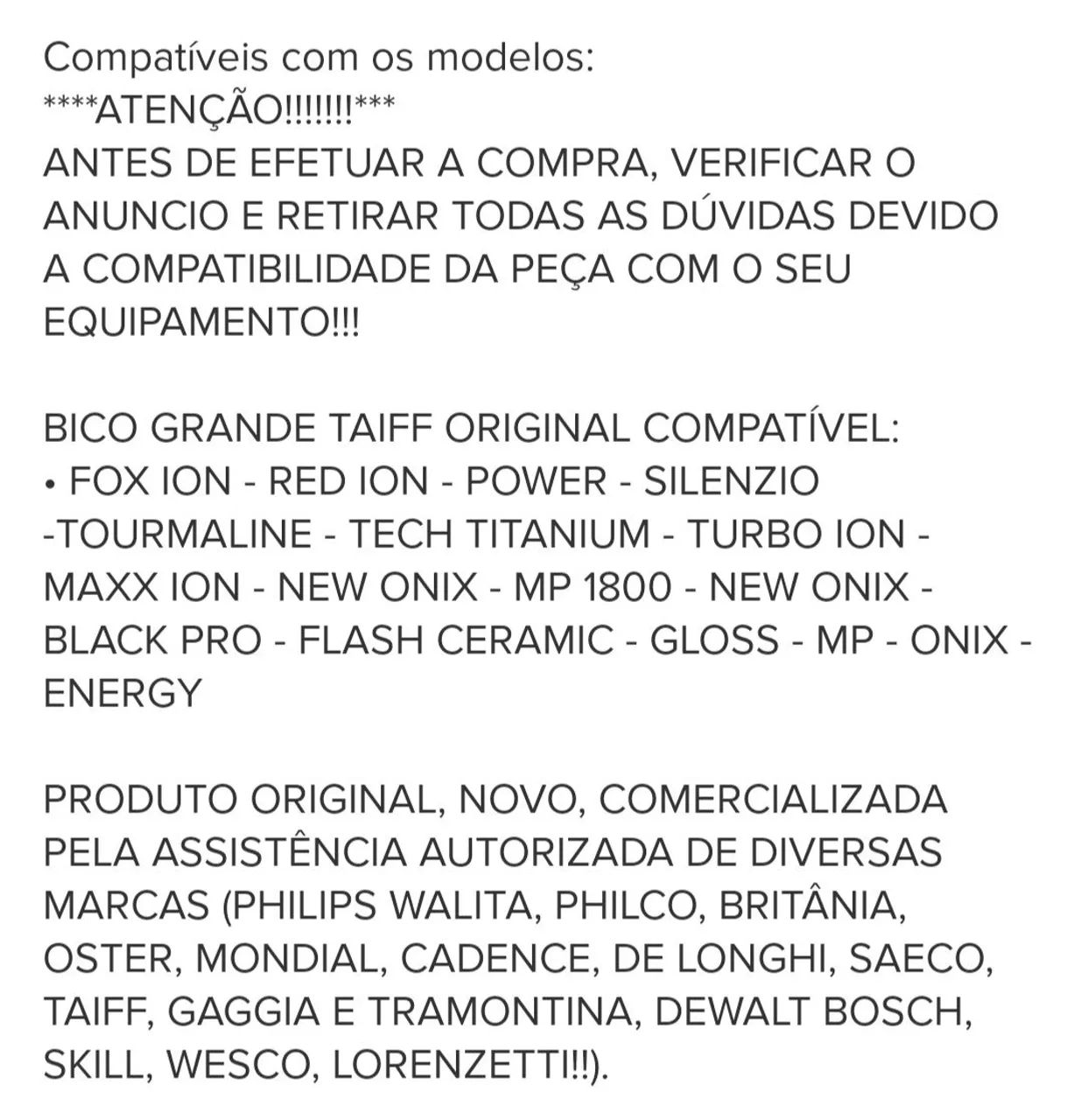 Bico de secador de cabelo taiff - Foto 3