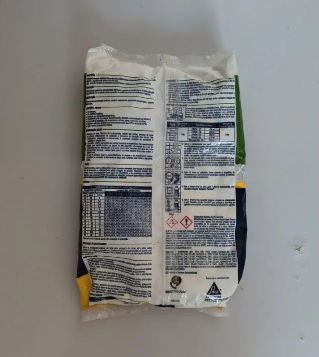 Doação - rejunte porcelanato extra fino - branco - Foto 2