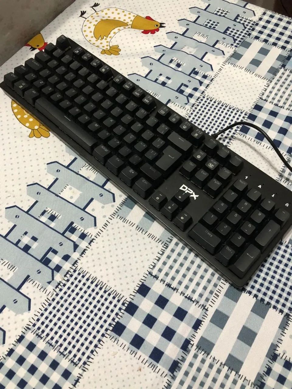 Teclado Gamer DPX semi mecanico