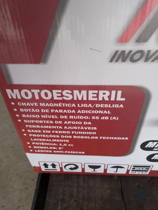 Vendo esmeril monofásico ou trifásico 1 HP - Foto 2